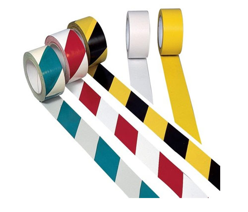 Floor Marking Tape Floor marking tape with high adhesion, oil, solvent, and water resistance – used for lane marking, safety, and storage segmentation