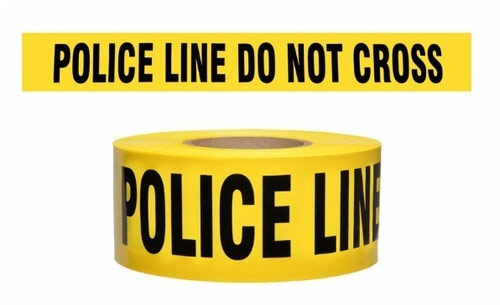 Police Barricade Tape / Crime Scene Tape